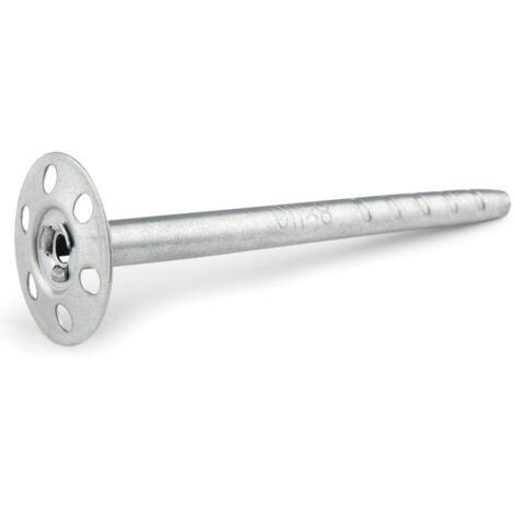 250 chevilles métalliques de fixation de panneaux isolants 8 x 90 mm (D. 8 mm)