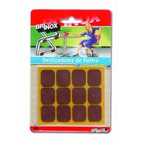 BRINOX ? DESLIZADORES EN FEUTRINE, MARRON, B70740M (1/2)