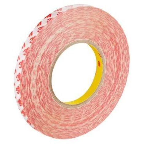 Carré adhésif double faceGPT Transparent 3M GPT-020P, 19mm x 50mm x 0.2mm ( Prix pour 1 )