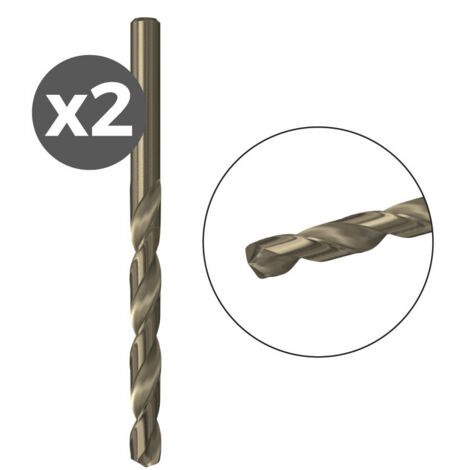 MÈCHE MÉTAL HSS-CO DIN338 2U (1/2)