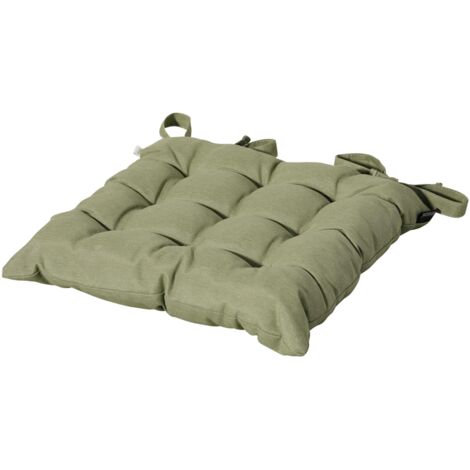 Galette de chaise Toscane MADISON - 46cm - Vert