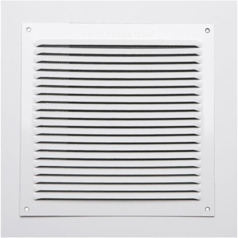 GRILLE 0,6 MM LAQUÉ BLANC (1/2)