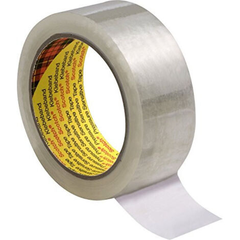 Ruban adhésif d'emballage Polypropylène, standard, 28 µ, 309 Scotch - transparent - Lot de 6 (1/4)