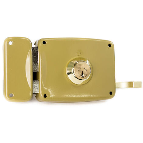 Serrure à applique avec cylindre 5125A Entrée 120 mm. Main gauche 95125AHE12I Lince (1/2)