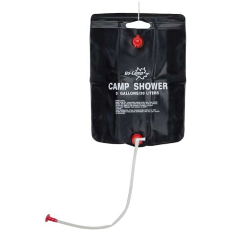 Douche de camping 20 L Noir Bo-Camp (1/5)