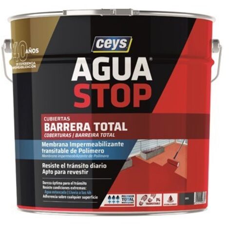 BARRIÈRE TOTALE D'ARRÊT D'EAU 4 KG GRIS - 902833