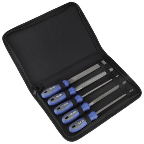 LOT DE 5 LIME DE 200 MM DANS H/NYLON (1/2)