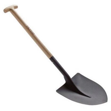 PELLE POINTUE 280x340 MM. M/BOIS (BÉQUILLE) (1/2)