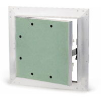 Index – Trappe de visite standard en aluminium 13mm 400x400mm – Pour chantiers humides – Fixation par clips – Lot de 2 unités