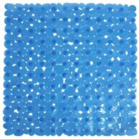 Tapis de douche antidérapant pour salle de bain 54X54Cm Bleu Marelia Dintex 05-223