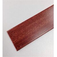 Profilé plat demi-rond adhésif 35Mmx1Mt Pvc Sapelly Rufete
