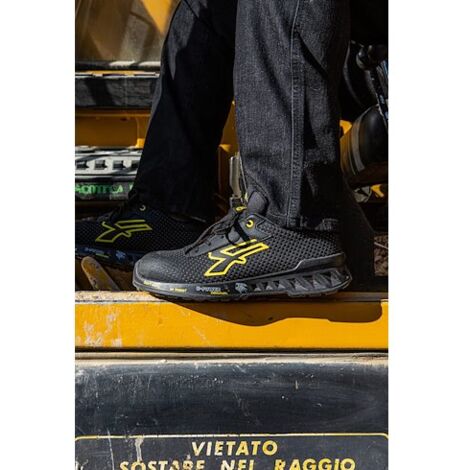 Chaussures de sécurité basses MATT ESD S3 CI SRC - Noir/Jaune 42