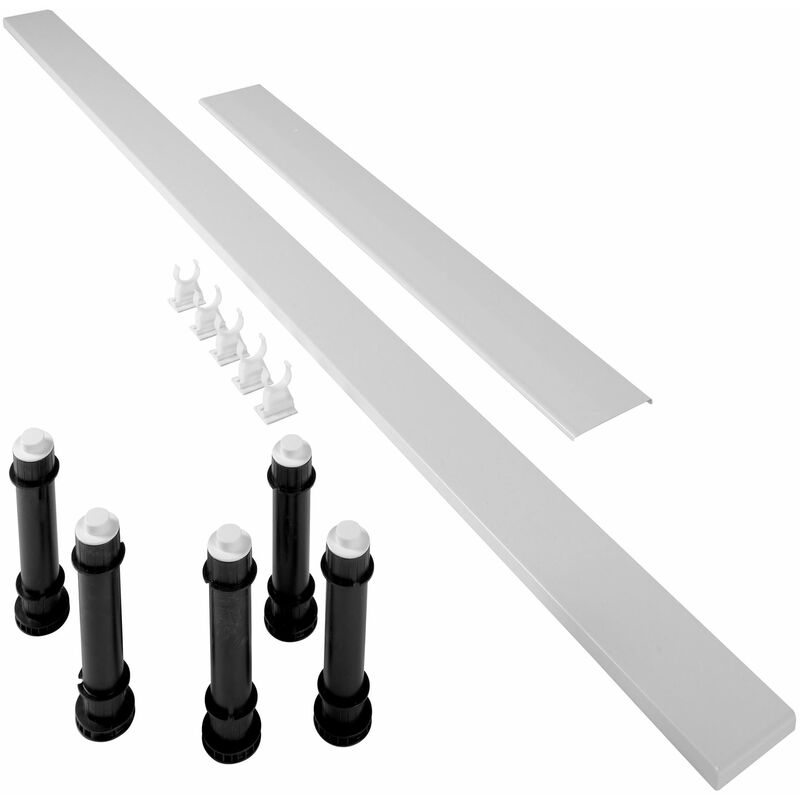 Mira Flight Shower Tray Panel Riser Kit Feet Low Square Easy Plumb