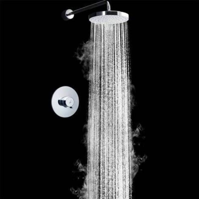 Mira Minilite BIR Thermostatic Mixer Shower Concealed Wall Fixed Head 1.1869.004