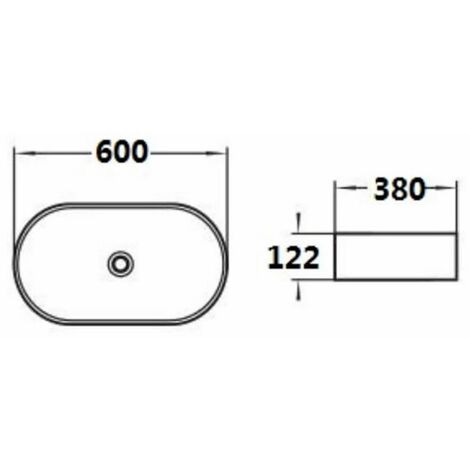 Bathroom Cloakroom Vanity Unit Wash Countertop Basin Wall Hung Grey 800mm