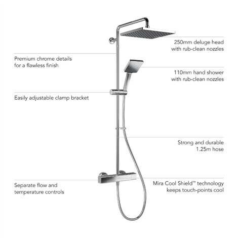Mira Honesty Fittings Kit Chr | Ideal Bathrooms - View #10