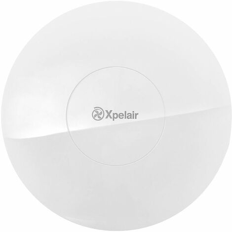 Xpelair Simply Silent Contour 4" Wall Kit White Wall Tube Timer Recessed C4TSR