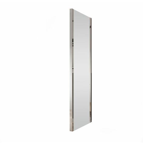 Coram Optima 800mm Side Panel 6mm Toughened Safety Glass Chrome Enclosure