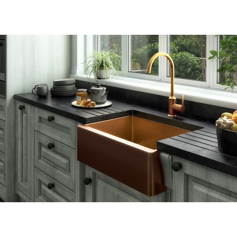 Ellsi Excel Single Bowl Kitchen Sink Stainless Rectangle Undermount ...