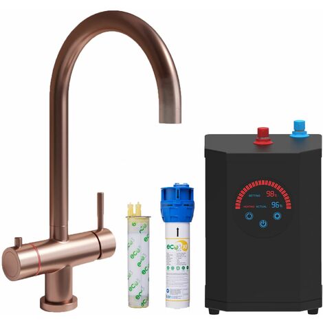 UNIVERSAL Hot Water Boiler Tap Electric Tea Turn Pull Down Spout Thread 