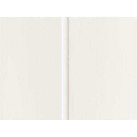 Bathroom Ceiling Cladding Panels White PVC 250x4000mm Modern Pack of 4 - 4m2