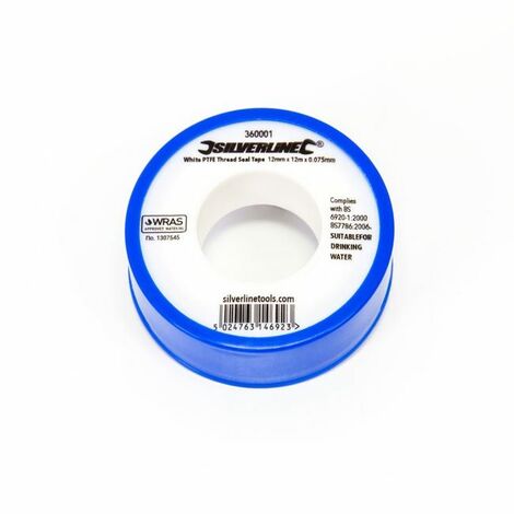 Teflon Seal Tape 13mm X 0.1mm X 5m