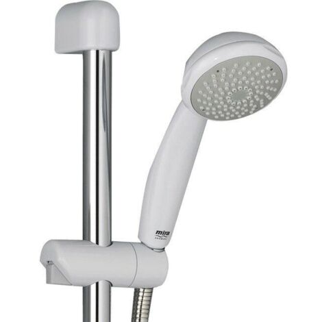Mira Vigour Power Shower White & Chrome