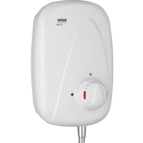 Mira Vigour Power Shower White & Chrome