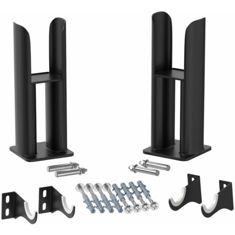 3 Row Radiator Support Kit Traditional Style Radiator Leg Supports Double Bar Oval Panel ...