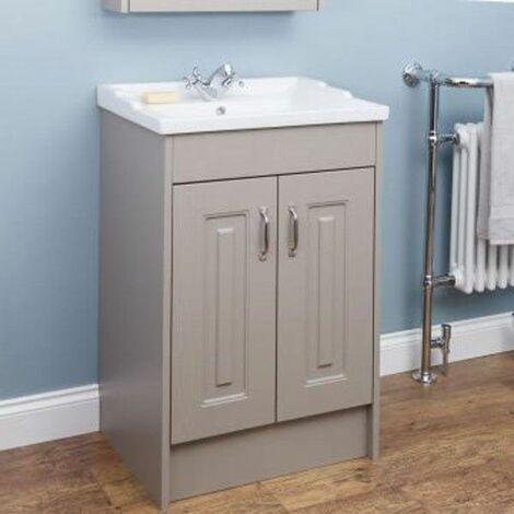 taupe bathroom cabinets