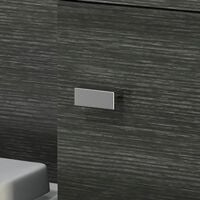 900mm Bathroom Vanity Unit Basin & Toilet Combined Unit RH Grey