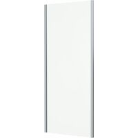 700 x 700mm Pivot Shower Door Side Panel Enclosure 6mm Glass Framed Stone Tray