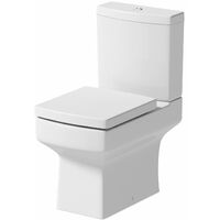 600mm Modern Bathroom Vanity Basin Soft Close Drawer Unit Toilet Charcoal Grey - Grey