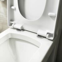 2 in 1 Toilet Basin Combo Combined Toilet and Sink Space Saving Cloakroom Unit