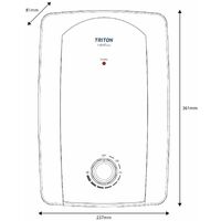 Triton Instaflow 7.7kW Instantaneous Hot Water Heater Under Sink SPINSF07MW