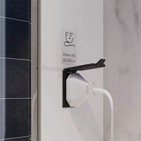 RAK Amethyst LED Bathroom Mirror Demister Pad Shaver Socket IP44 600 x 1200mm