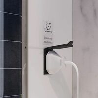 RAK Hermes LED Bathroom Mirror Demister Shaver Socket Bluetooth IP44 800 x 600mm