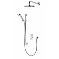 Aqualisa Visage Q Thermostatic Smart Shower Concealed Adjustable Fixed Heads