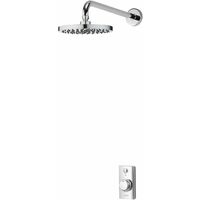 Aqualisa Visage Q Thermostatic Smart Shower Concealed Wall Fixed Head Gravity