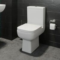 Bathroom Suite 1800 x 750 Curved Bath Screen Toilet Basin Sink Vanity Unit White