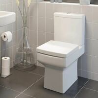 1600mm Bathroom Suite L Shape RH Bath Screen Vanity Unit Basin Toilet Modern