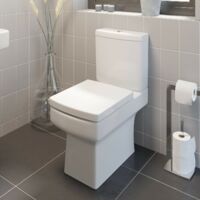 1500mm Bathroom Suite Single Ended Bath Shower Screen Vanity Basin Taps Toilet