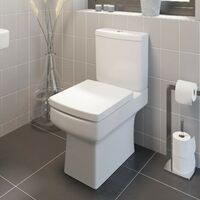 1600mm Bathroom Suite Single Ended Bath Shower Screen Vanity Basin Taps Toilet
