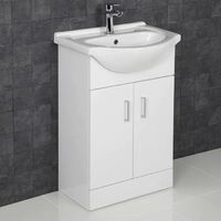 1600mm Single Ended Bathroom Suite Bath Shower Screen Basin Taps Toilet Waste