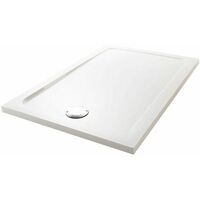 Mira Leap 1200 x 900mm Single Sliding Side Panel Door Shower Enclosure Tray - Clear