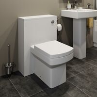 Royan Back To Wall Toilet & Soft Close Seat