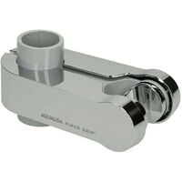 Aqualisa Pinch Grip Shower Head Handset Holder 25mm Chrome & Grey
