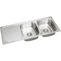 Sauber Inset Stainless Steel Sink - 2 Bowl - Silver