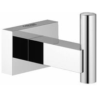 Grohe Essentials Cube Robe Hook - Silver