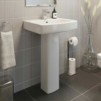 Royan P Bathroom Suite with Left Hand Bath